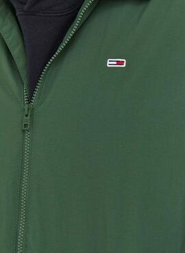 Chaqueta Tommy Jeans Essential Verde para Hombre