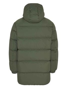 Parka Tommy Jeans Essential Down Verde para Hombre