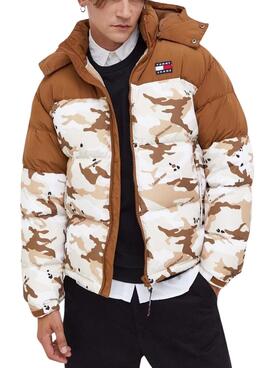 Chaqueta Tommy Jeans Alaska Camo Para Hombre