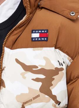 Chaqueta Tommy Jeans Alaska Camo Para Hombre