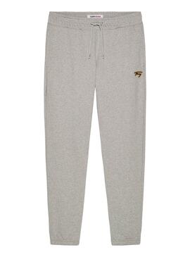 Pantalón Tommy Jeans Signature Gris para Hombre