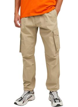 Pantalón Jack And Jones Noah Beige para Hombre