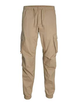 Pantalón Jack And Jones Noah Beige para Hombre