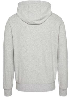 Sudadera Tommy Jeans Arched Gris para Hombre