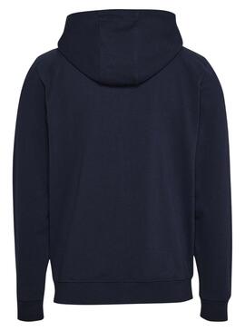 Sudadera Tommy Jeans Signature Zip Marino Hombre