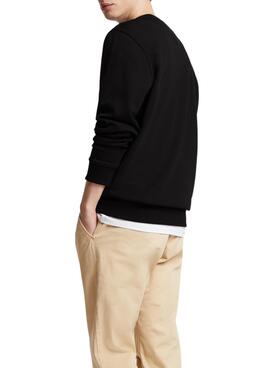 Sudadera Tommy Jeans Entry Graphic Negro Hombre