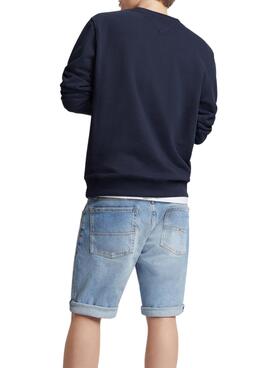 Sudadera Tommy Jeans Entry Graphic Marino Hombre