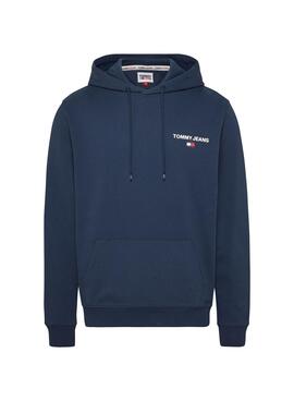 Sudadera Tommy Jeans Entry Graphic Marino Hombre