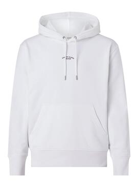 Sudadera Calvin Klein Curve Graphic Blanco Hombre