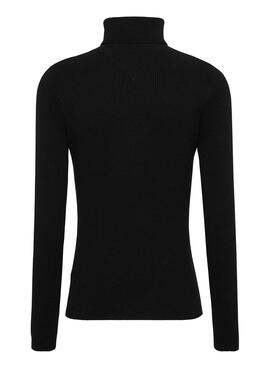 Jersey Tommy Jeans Essential Turtleneck Negro