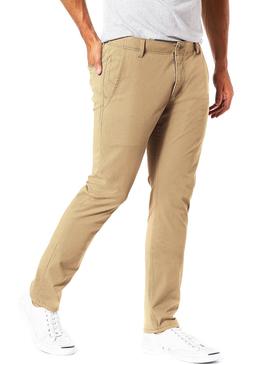 Pantalones Dockers Alpha 4 Tostado