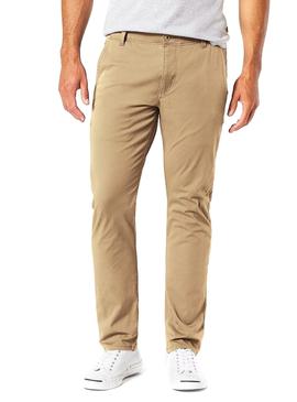 Pantalones Dockers Alpha 4 Tostado