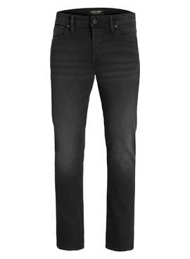 Pantalón Vaquero Jack and Jones Mike Negro Hombre