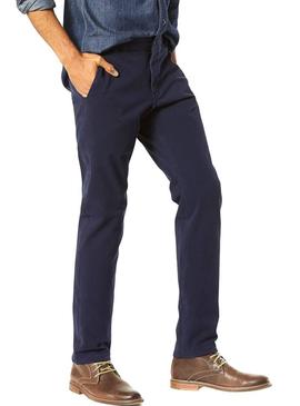 Pantalon Dockers Alpha Khaki 360 Azul Hombre