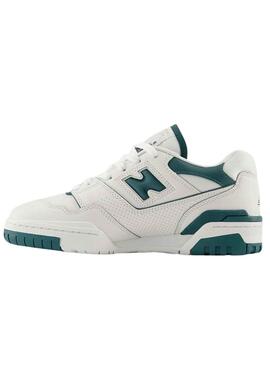 Zapatillas New Balance BBW550 Verde y Blanco