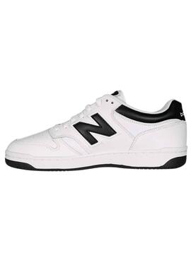 Zapatillas New Balance BB480 Blanco y Negro