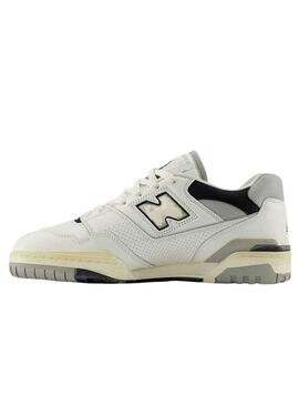 Zapatillas New Balance 550 blanco y negro para hombre.