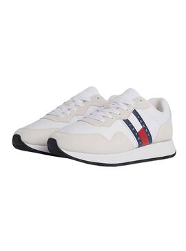 Zapatillas Tommy Jeans Modern Runner Blanco Hombre