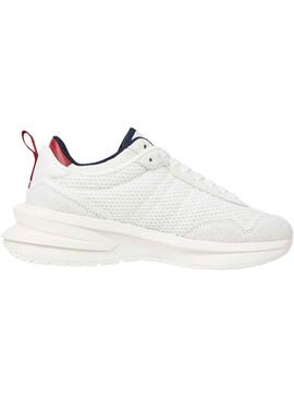 Zapatillas Tommy Jeans Tech Runner Blanco Mujer