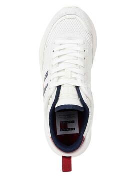 Zapatillas Tommy Jeans Tech Runner Blanco Mujer