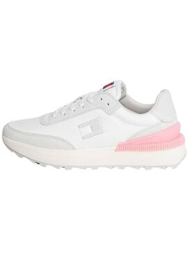 Zapatillas Tommy Jeans Tech Runner Rosa Mujer