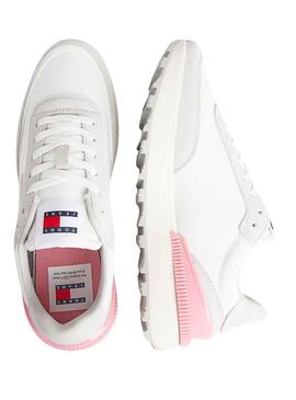 Zapatillas Tommy Jeans Tech Runner Rosa Mujer