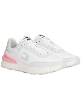 Zapatillas Tommy Jeans Tech Runner Rosa Mujer