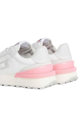 Zapatillas Tommy Jeans Tech Runner Rosa Mujer