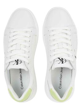 Zapatillas Calvin Klein Chunky Cupsol Blanco Mujer