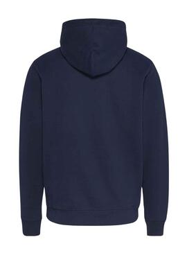 Sudadera Tommy Jeans Graphic Marino Para Hombre