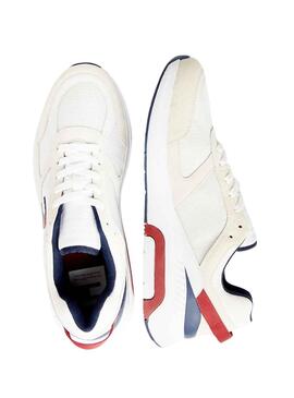 Zapatillas Tommy Jeans Runner Beige Hombre