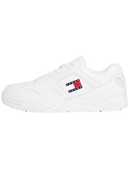 Zapatillas Tommy Jeans Leather Blanco Hombre