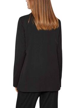 Blazer Vila Vivarone Negro para Mujer