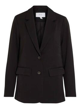 Blazer Vila Vivarone Negro para Mujer