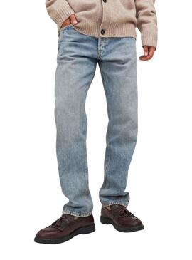 Pantalon Vaquero Jack and Jones Chris Claro