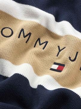 Jersey Tommy Jeans Rugby Verde Para Hombre