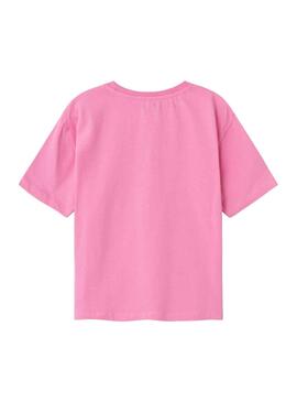 Camiseta Name It Dalina Barbie Rosa Para Niña