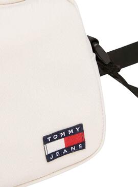 Bolso Tommy Jeans Daily Crossover Blanco Mujer