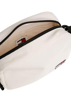 Bolso Tommy Jeans Daily Crossover Blanco Mujer