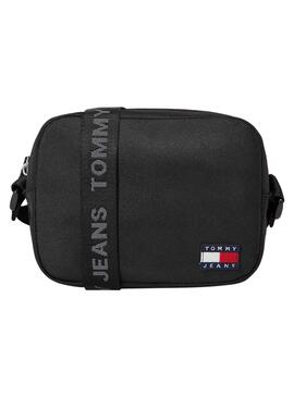 Bolso Tommy Jeans Daily Crossover Negro Para Mujer