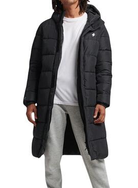 Chaqueta Superdry Longline Sports Negro Hombre
