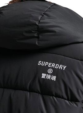 Chaqueta Superdry Longline Sports Negro Hombre