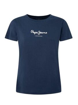 Camiseta Pepe Jeans Wendys Marino Para Mujer