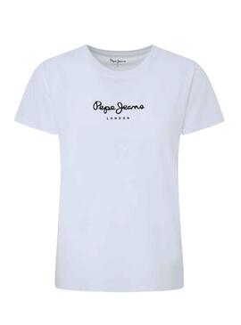Camiseta Pepe Jeans Wendys Blanco Para Mujer