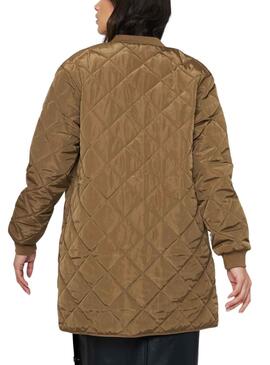 Chaqueta Only Jessica Quilted Marrón para Mujer