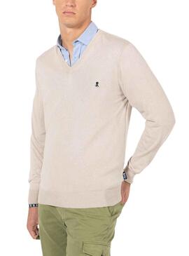 Jersey El Pulpo Arizona Beige Para Hombre