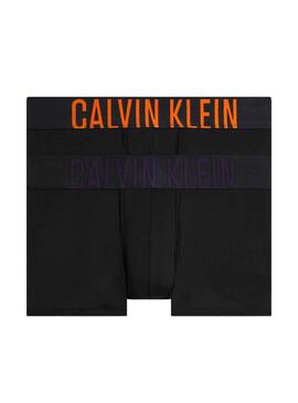 Pack 2 Calzoncillos Calvin Klein Low Rise Negro