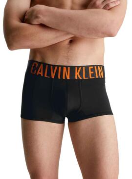 Pack 2 Calzoncillos Calvin Klein Low Rise Negro