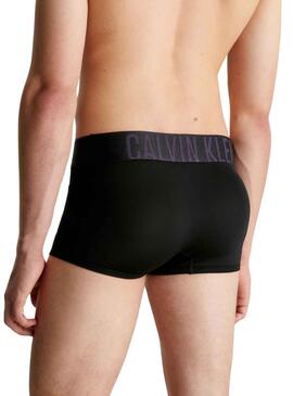 Pack 2 Calzoncillos Calvin Klein Low Rise Negro