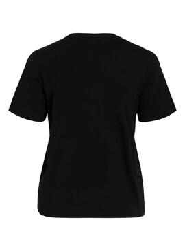 Camiseta Vila Vipima Negro Para Mujer